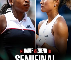 冲决赛！明晨02:50郑钦文对决高芙，能否结束对对手连败进决赛！