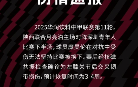 伤情通报