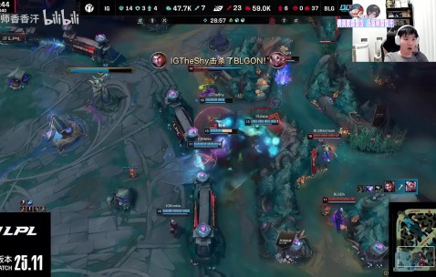 Letme看BLG横扫IG：Bin哥没骗我们 看下伤害谁在尽力谁在犯罪